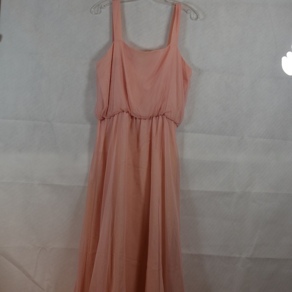 Coral Pink/Peach Jacket/Dress Pearl Beads/Embellished  Sz 16 by Nah Nah NWT - Picture 4 of 11